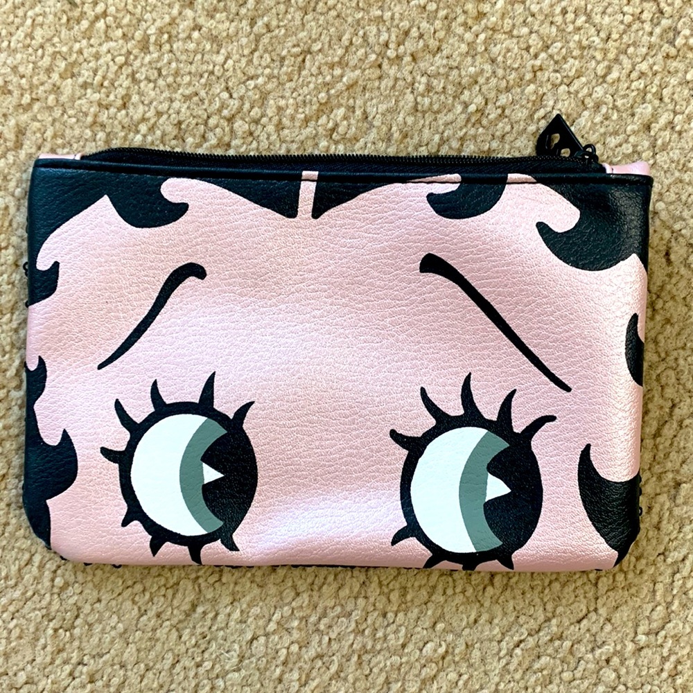 Betty Boop x Ipsy Makeup  Cosmetics Bag collectible piece, sequins